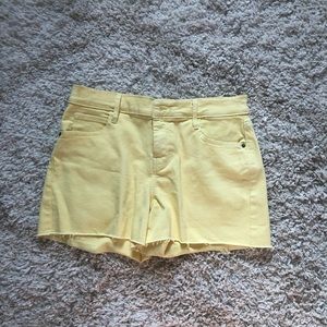 Old navy yellow shorts